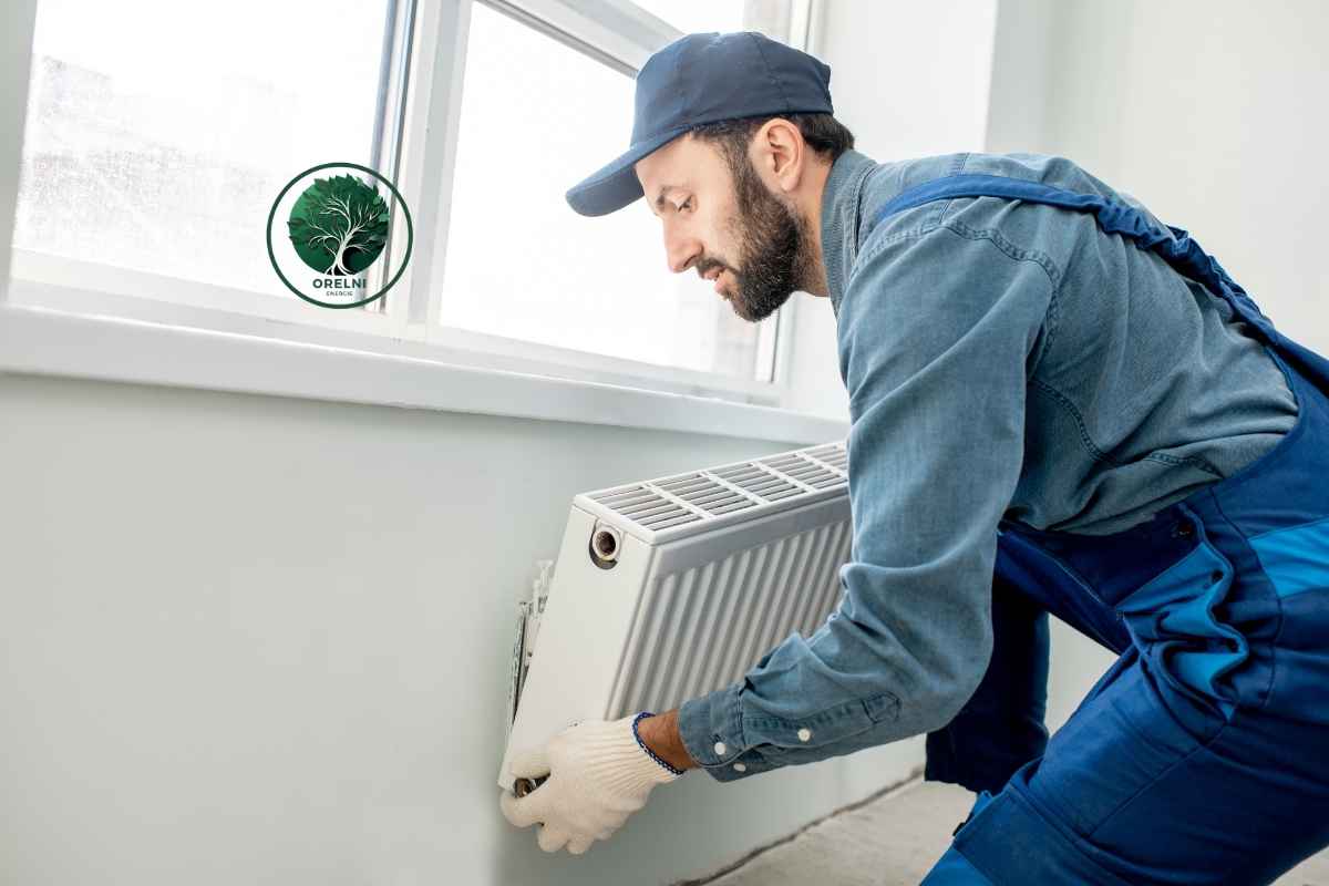 installation d'un radiateur