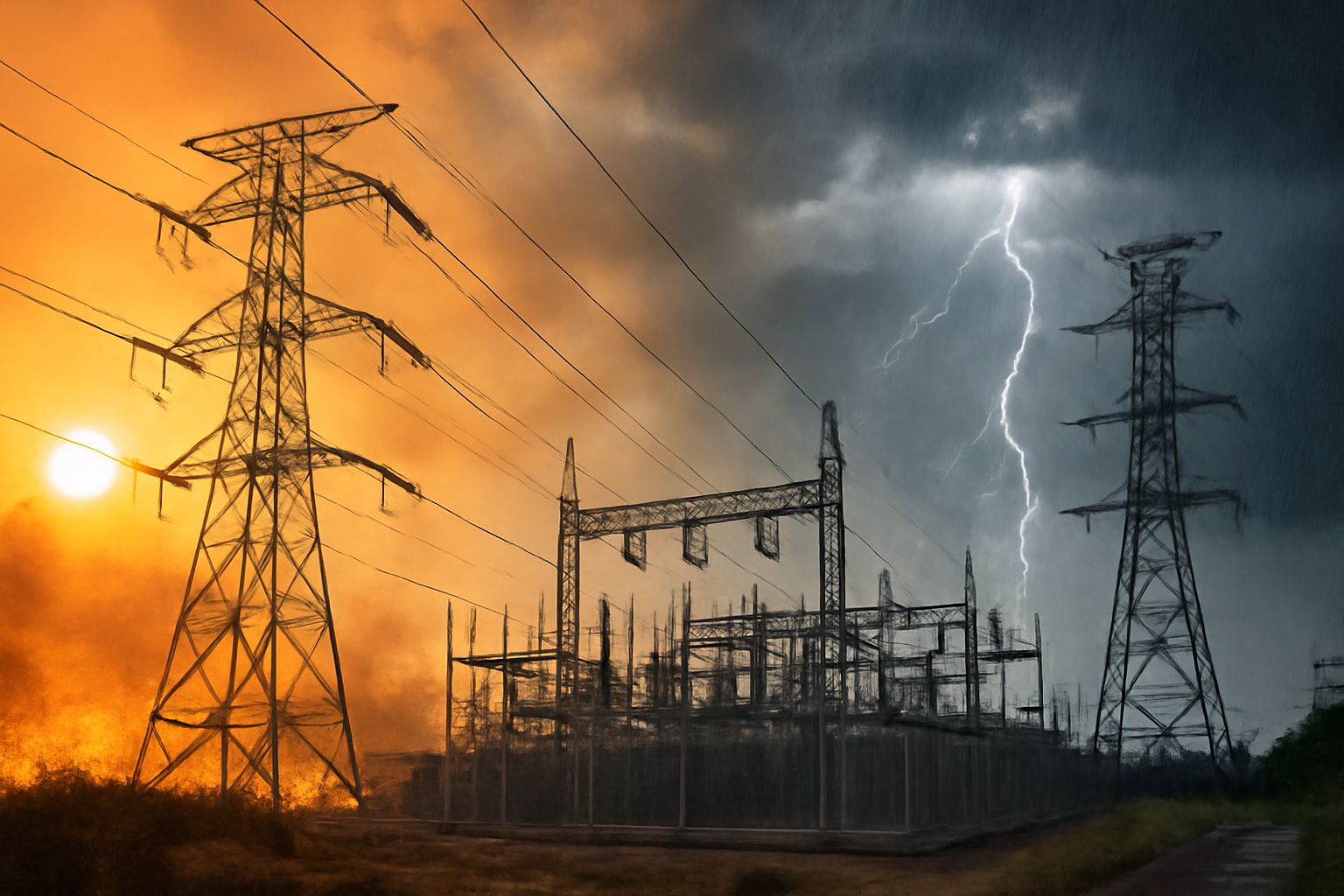 Canicules et tempêtes : pourquoi vos infrastructures électriques risquent la panne généralisée