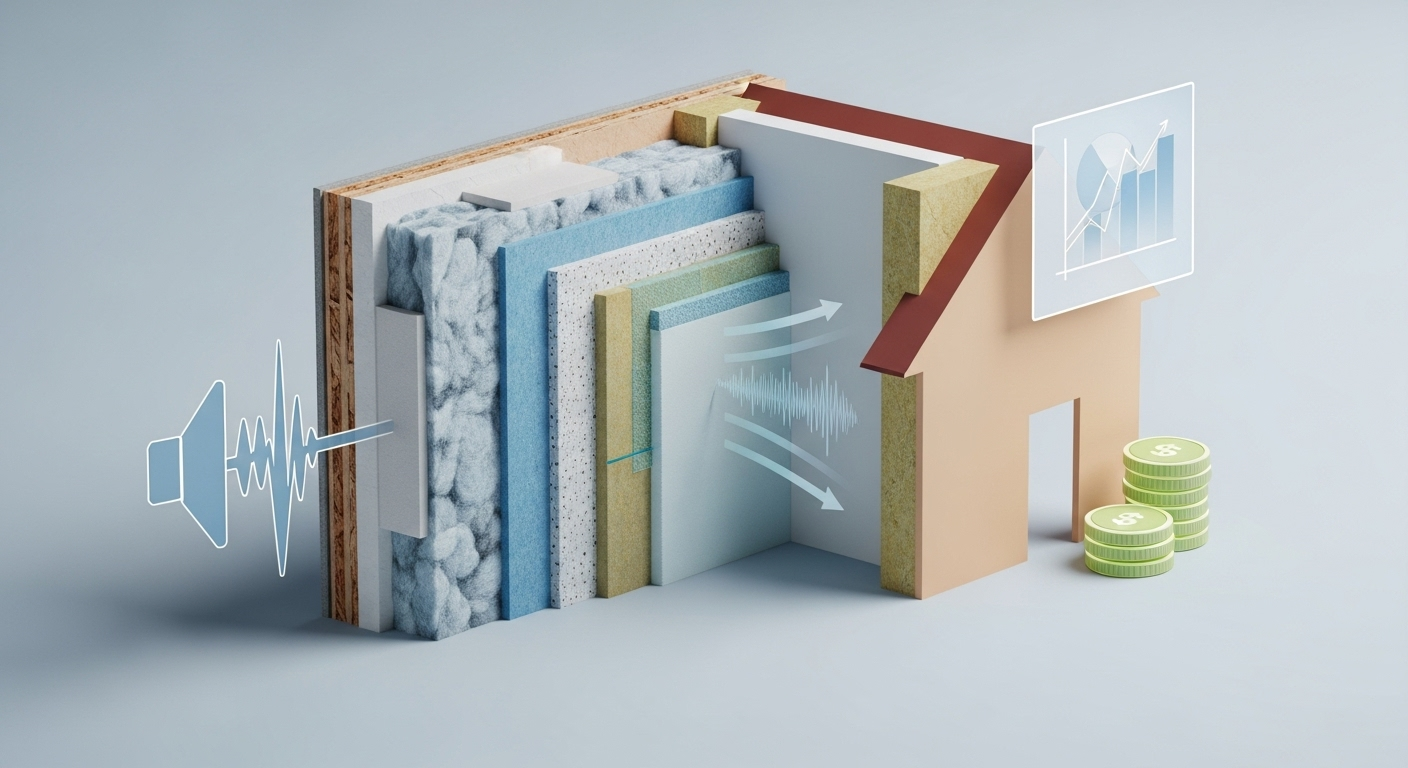 Isolation thermique et acoustique : comment optimiser les deux performances simultanément ?