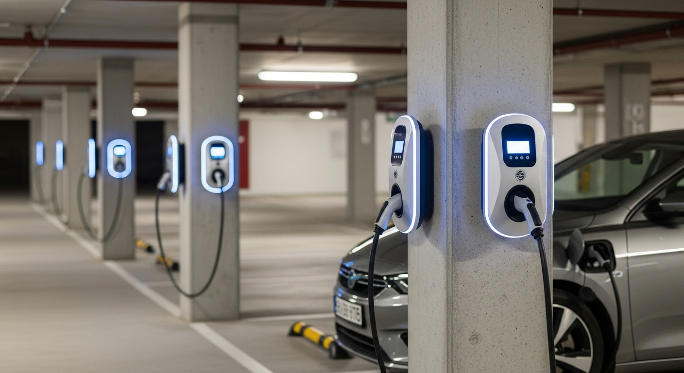 Comment installer des bornes de recharge en copropriété : guide complet 2025