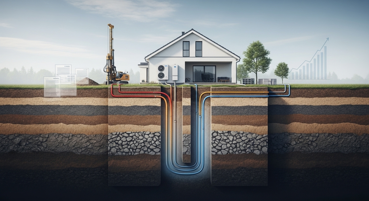 Comment installer une pompe à chaleur géothermique : étapes et réglementations complètes