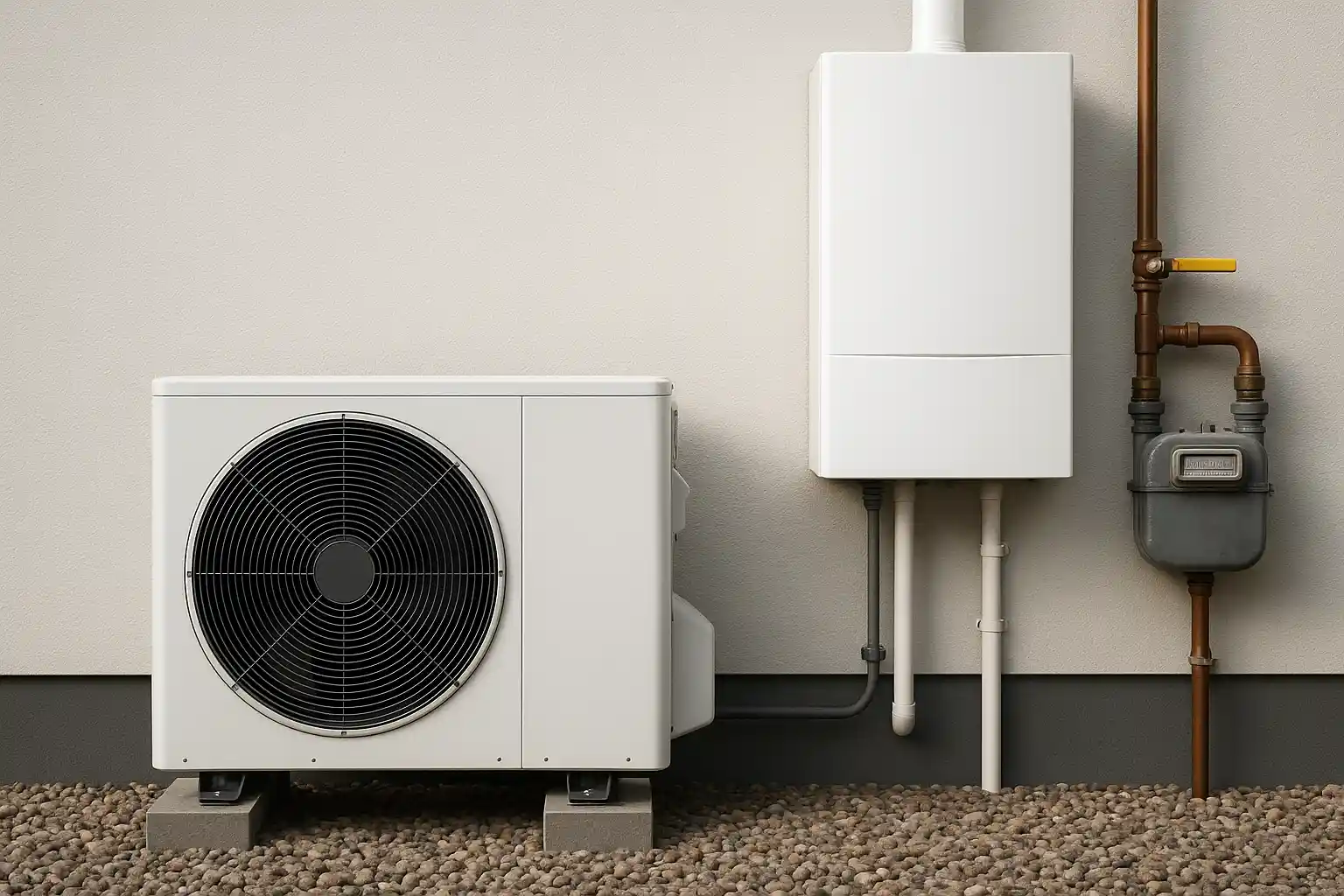 Pompe à chaleur hybride : comment coupler PAC et chaudière gaz pour réduire votre facture