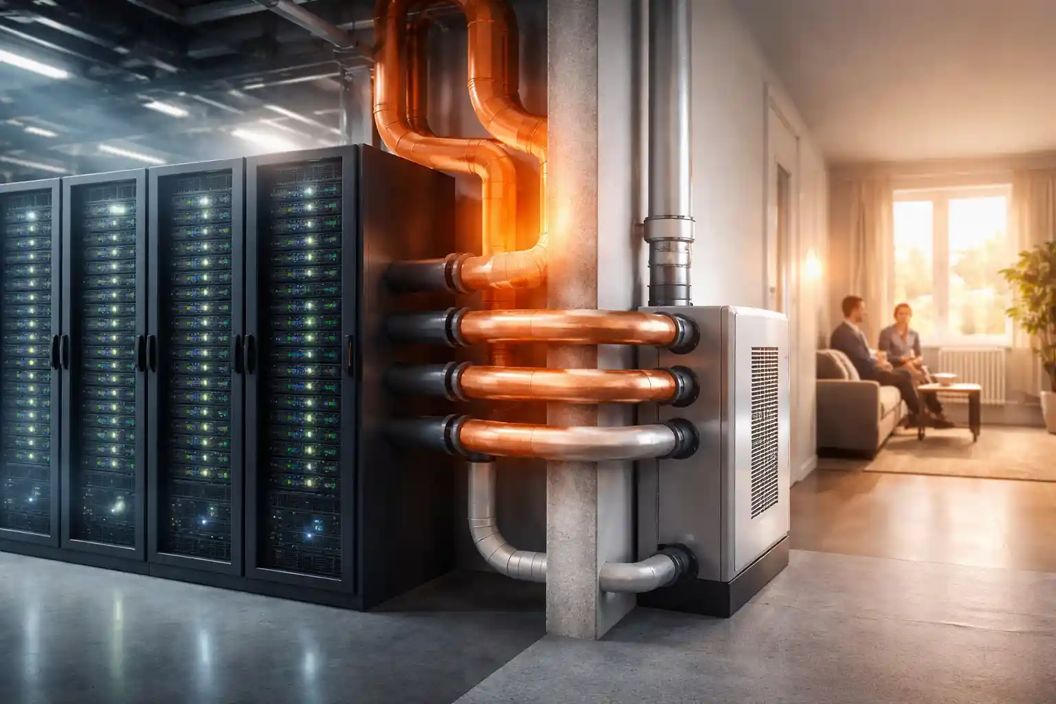 Comment récupérer la chaleur de vos serveurs domestiques pour réduire votre facture de chauffage en 3 étapes simples
