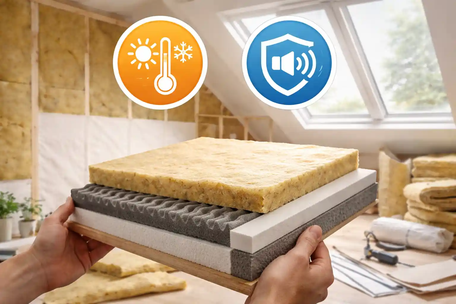Isolation phonique et thermique : comment choisir les bons matériaux pour concilier les deux performances sans compromettre NRA et RE2020