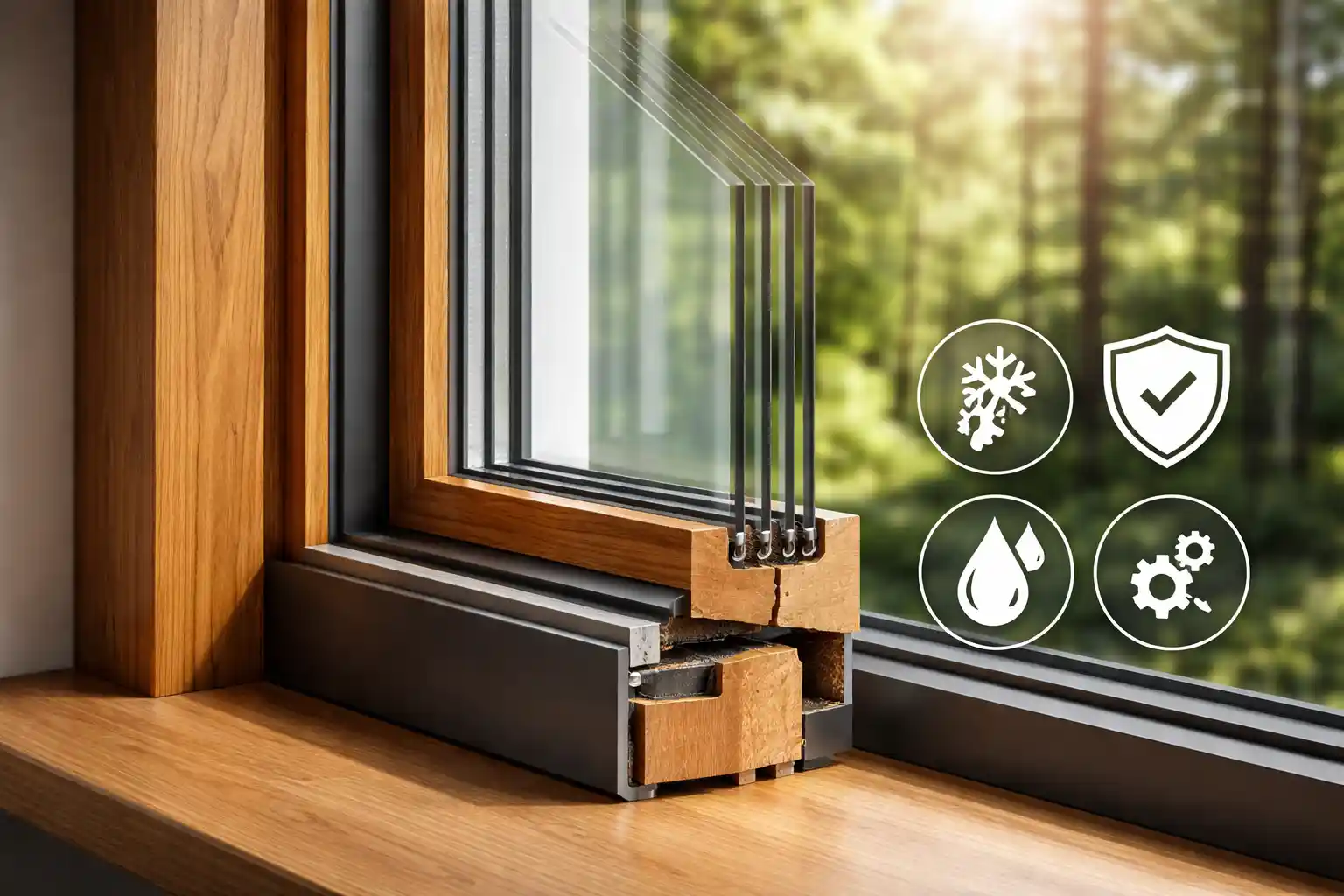 Menuiseries mixtes bois-aluminium : comment atteindre un Uw inférieur à 1,0 W/m².K et réduire votre facture énergétique jusqu'à 28 %