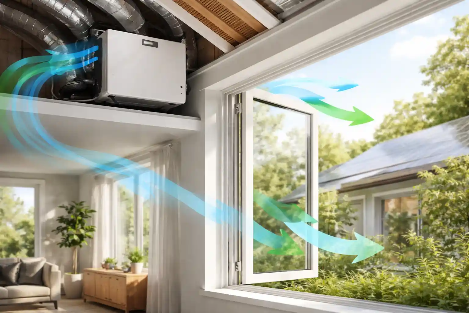 Ventilation hybride en logement : comment réduire de 50 % la consommation de votre VMC grâce à un système autoréglable