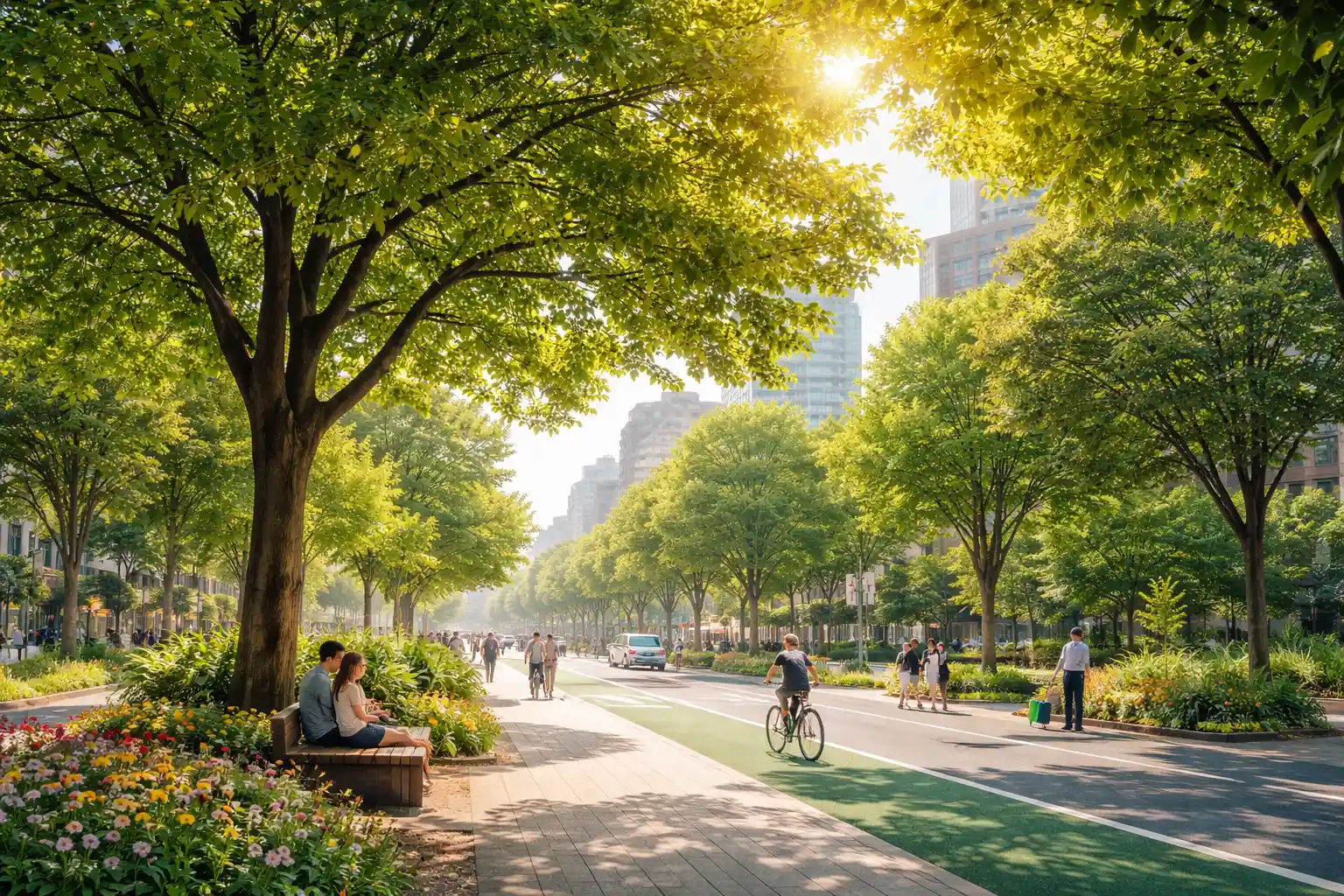 Arbres urbains : bénéfices économiques, sanitaires et énergétiques