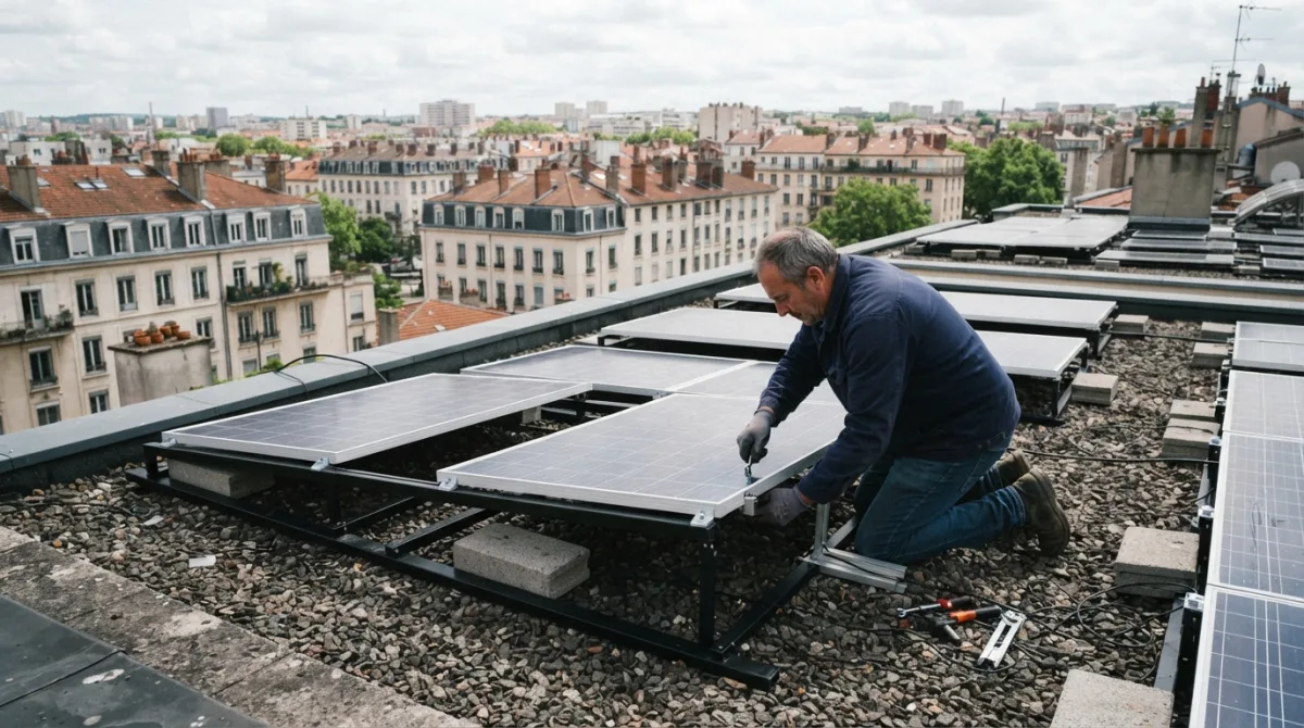 Kit solaire en location : autoconsommation individuelle sans travaux lourds