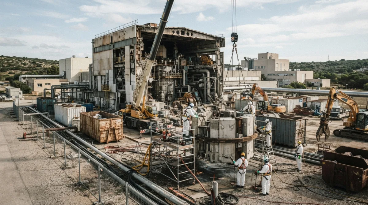 Nucléaire : le démantèlement de l&rsquo;installation Pégase officiellement lancé à Cadarache