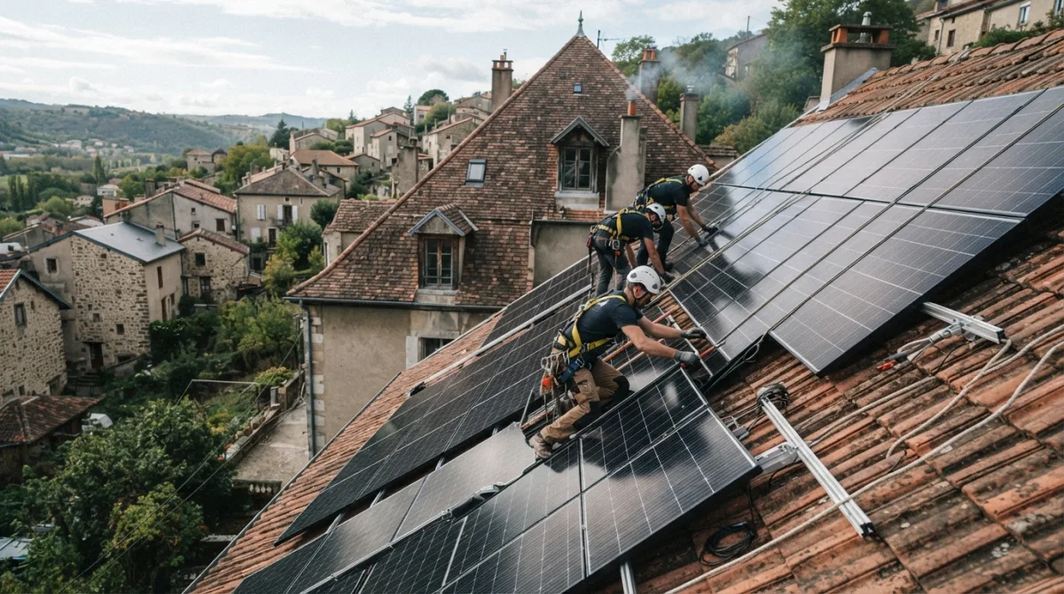 Panneaux solaires sur toiture en forte pente : guide d&rsquo;installation 2026
