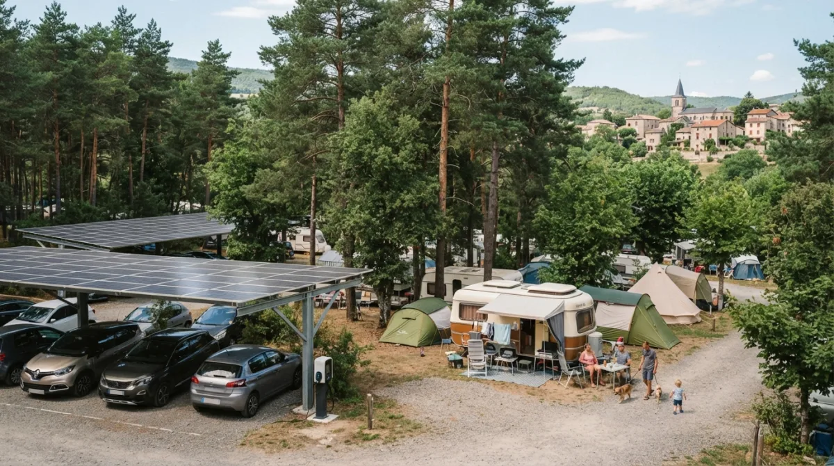 autoconsommation collective camping