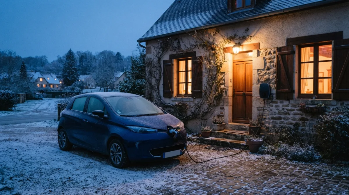 Recharge à domicile en hiver : pourquoi elle ralentit et comment s&rsquo;organiser