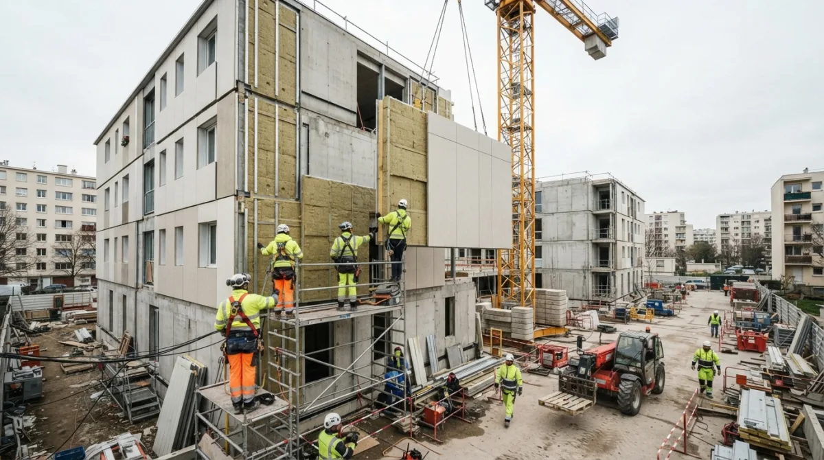 Rénovation hors site : le bilan CRHOS de l’ADEME chiffre 27 projets financés