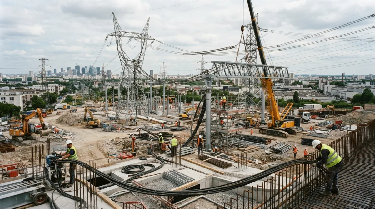 RTE prévoit jusqu’à 6 milliards d’euros pour son réseau électrique en Île-de-France