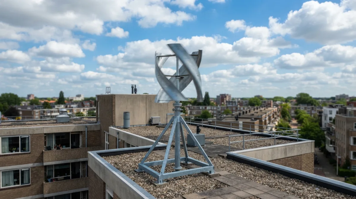 Éolienne à axe vertical pour particulier : promesses, réalité et règles