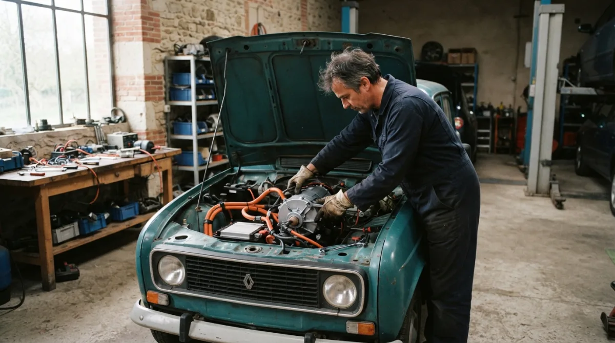 Rétrofit électrique : conditions, homologation, coût et prime en 2026
